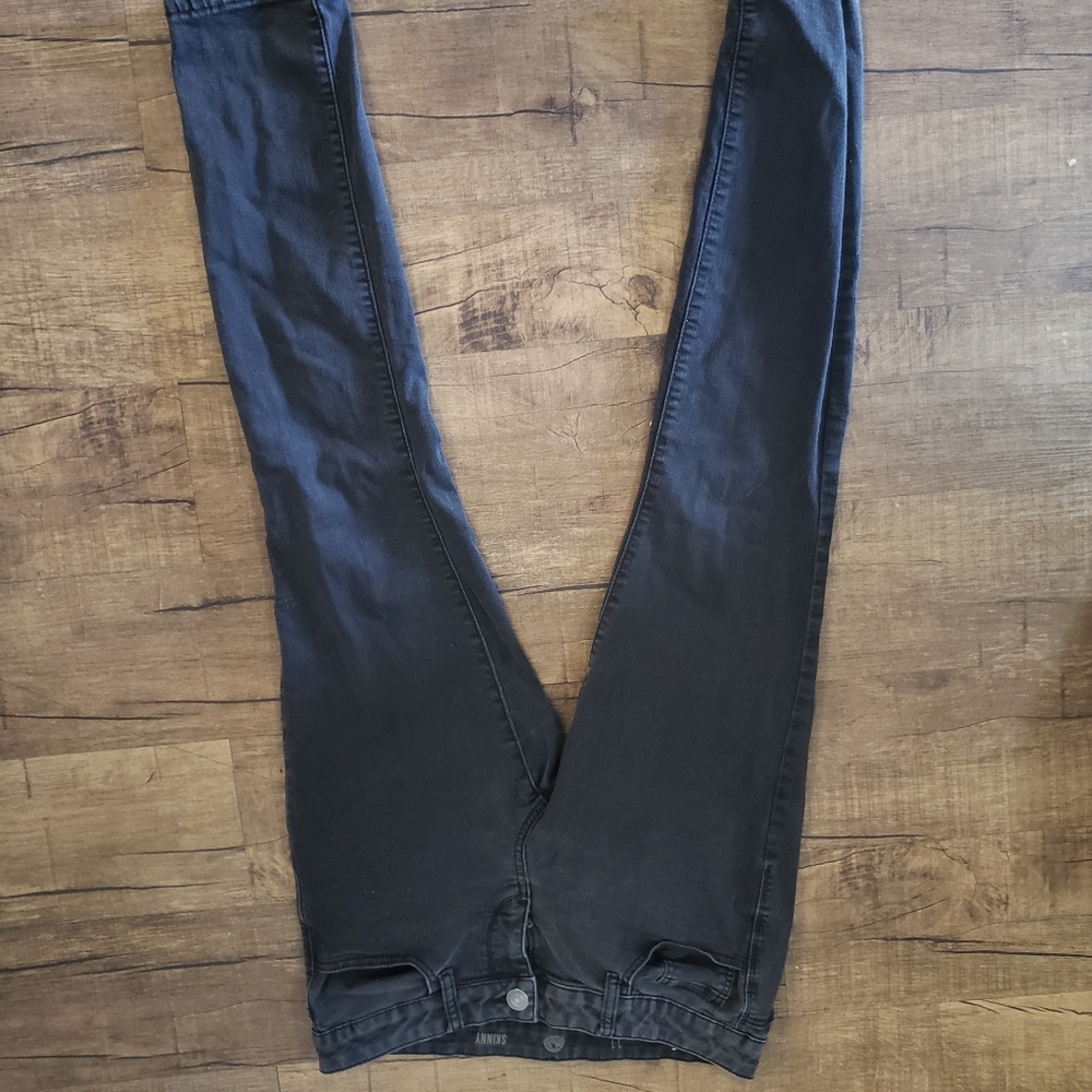 Black Authentic American Heritage Skinny Jeans